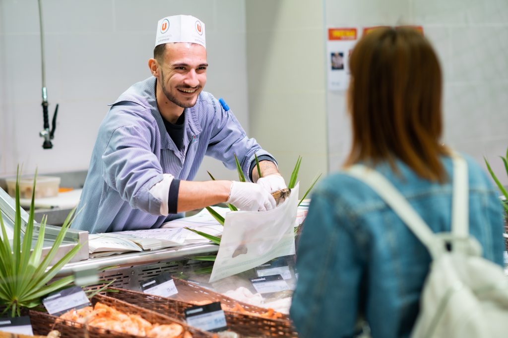 Poissonnier chez U Les Commerçants